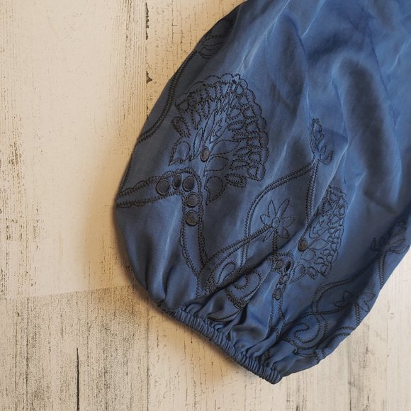 BCBGeneration Purple/Blue Blouse - Picture 4 of 5